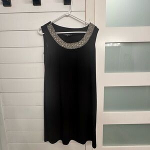 R&M Richards Black Sheath Cocktail Dress